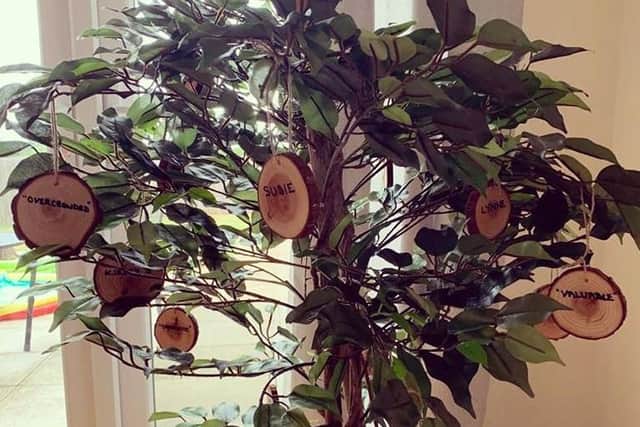 The tree of life demonstrates how other people are feeling during lockdown.
