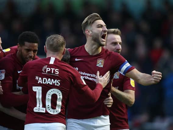 Cobblers players have been praised for their attitude during the coronavirus crisis.
