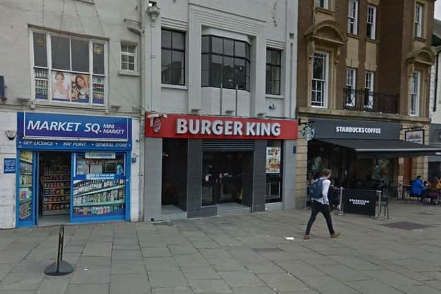 Burger King is open again in Northampton's Market Square