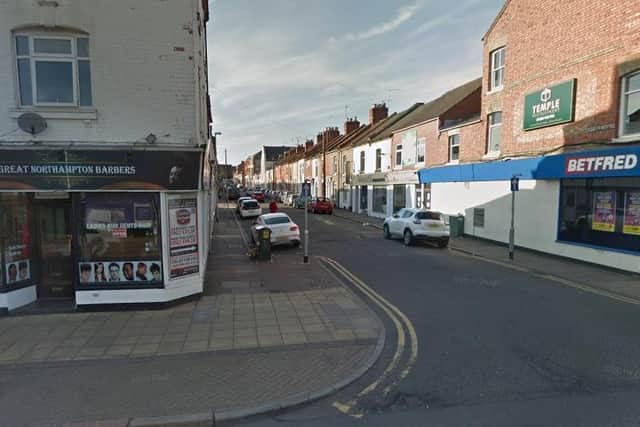 The victim was attacked after turning into Artizan Road
