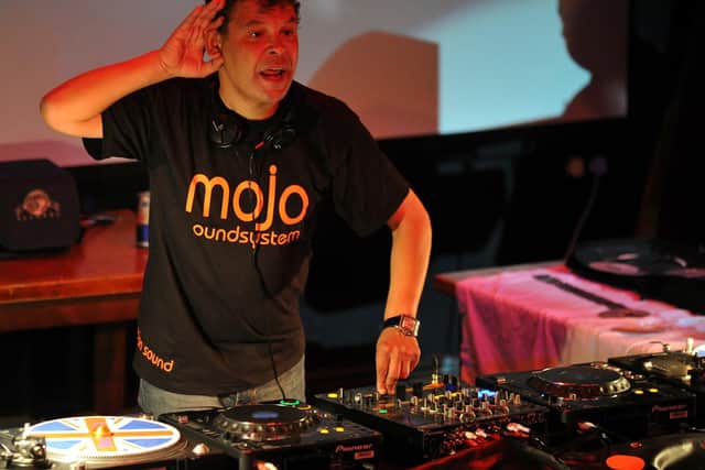 DJ and actor Craig Charles performing at The Picturedrome. Photo by David Jackson.