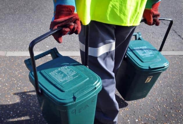 Some parts of Northampton missed out on food waste collections this week