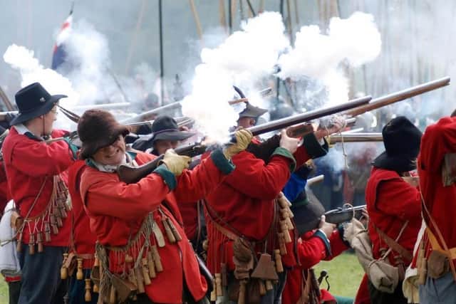The Battle of Naseby was a crucial battle in the English Civil War. (Photo by asdf)