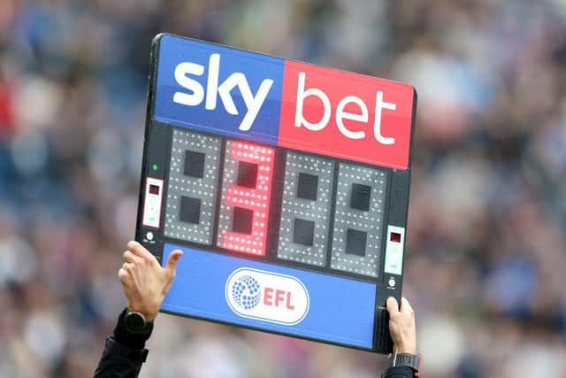 Teams will be allowed to make up to five subs for the play-off games.
