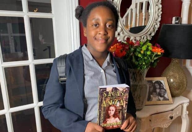 Kirsten Mbawa, a Year 7 pupil from Northampton High School in Hardingstone