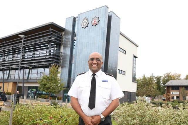 Superintendent Dennis Murray leads Northamptonshire Police in the north of the county