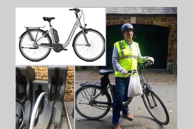 Rev Coles said the loss of his bike had left him oddly devastated.