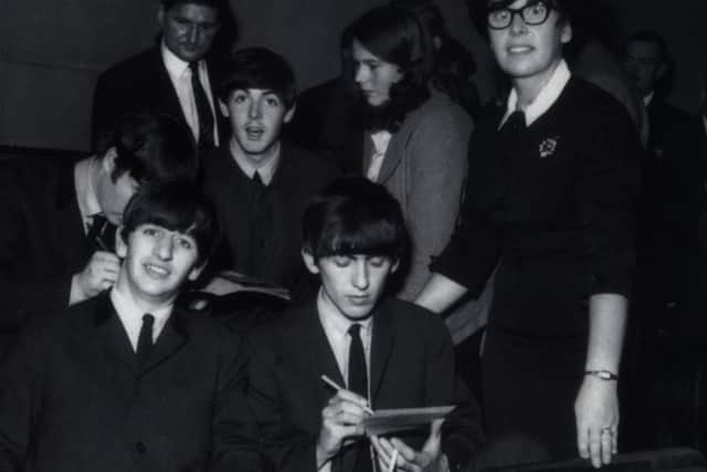 The foursome were playing during the height of Beatlemania in the town.