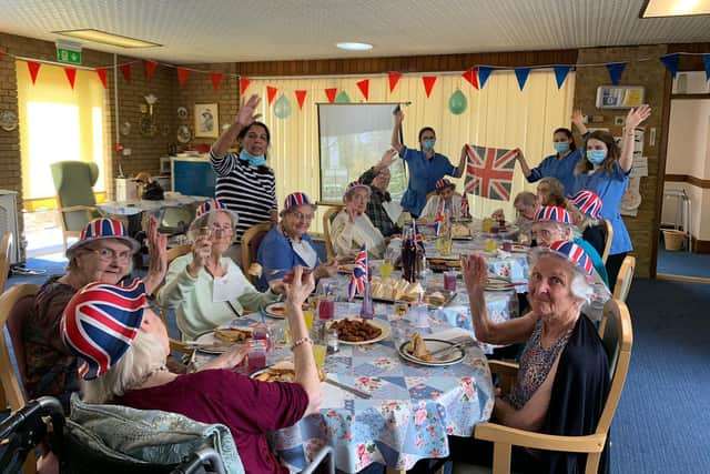 Holly House Residential Home residents celebrate VE Day