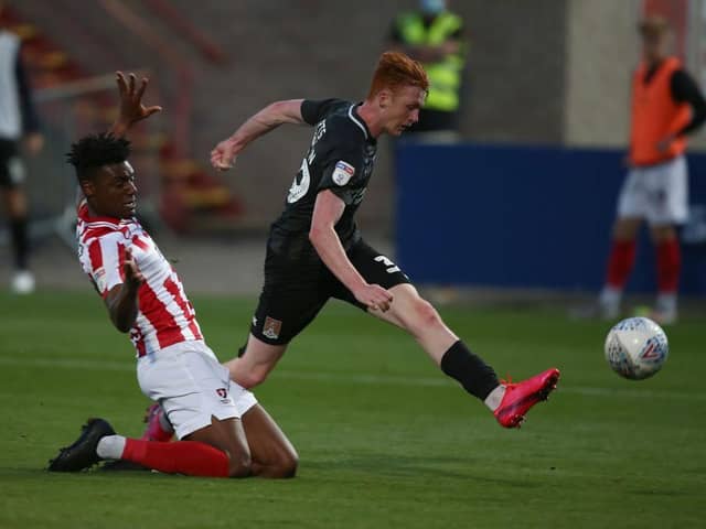 Rohan Ince, who came off the bench on Monday, has been released by Cheltenham.