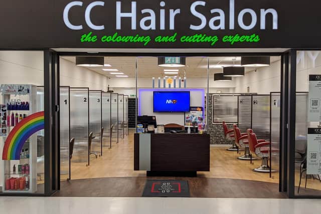 Guests will be greeted outside the salon.