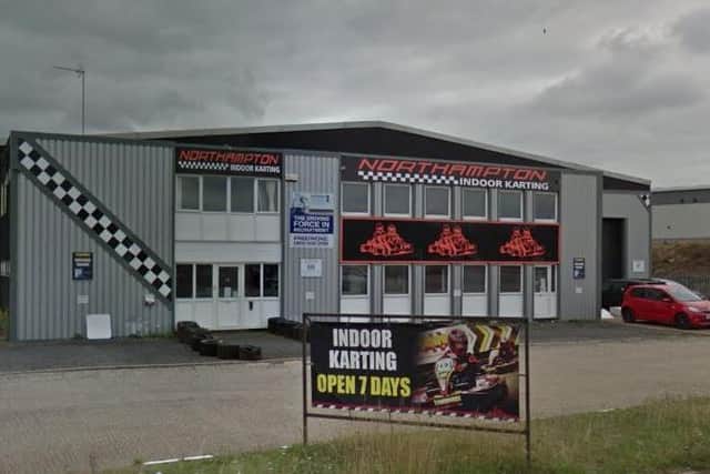 Teamworks Karting in Harvey Reeves Road, Northampton. Photo: Google