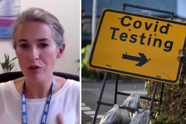 Public Health Director Lucy Wightman admits she is concerned by the number of people testing positive for Covid-19