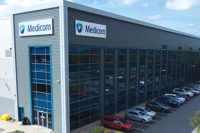 Medicom has created 250 jobs at its Brackmills facility