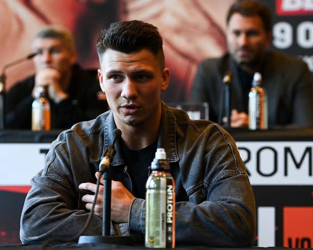 Eddie Hearn has praised Kieron Conway for taking on and beating JJ Metcalf