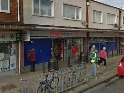 Tesco Express in Coppice Drive, Spinney Hill. Photo: Google Maps
