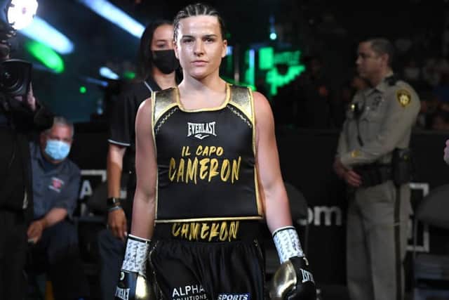Northampton's Chantelle Cameron defends her world title at the end of October