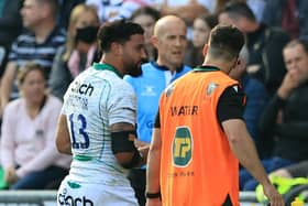 Matt Proctor was forced off early on against Wasps