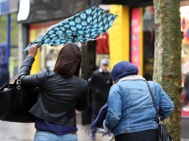 Forecasters say Wednesday will be wet and windy across Northamptonshire
