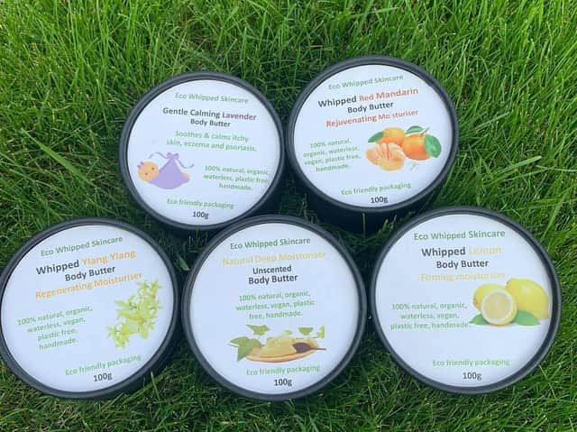Eco Whipped Skincare was launched by a Northamptonshire mum earlier this year.