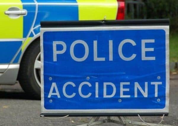 An overturned trailer is partially blocking the A43 heading towards Northampton