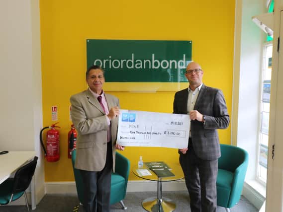 The agent's latest donation reached over £4,000