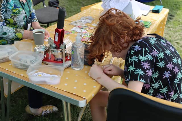 Badge making and other activities will be available for children.