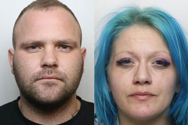 Jordan Swain and Sophie Baker. Photos: Northamptonshire Police