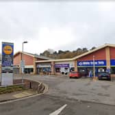 The car park in Octagon Way, Weston Favell. Photo: Google.
