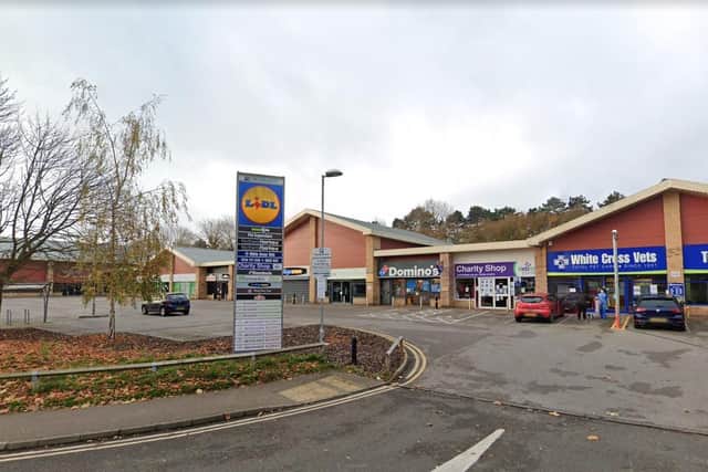 The car park in Octagon Way, Weston Favell. Photo: Google.