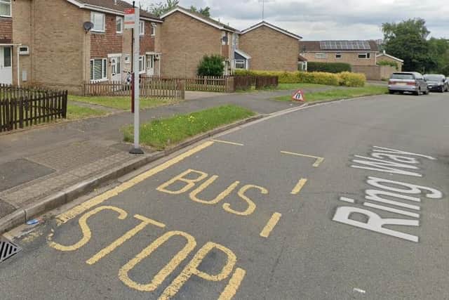 The No.3 bus was heading along Ring Way when the collision occurred