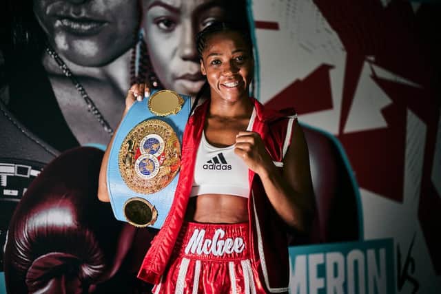 Mary McGee is the IBF world super lightweight champion