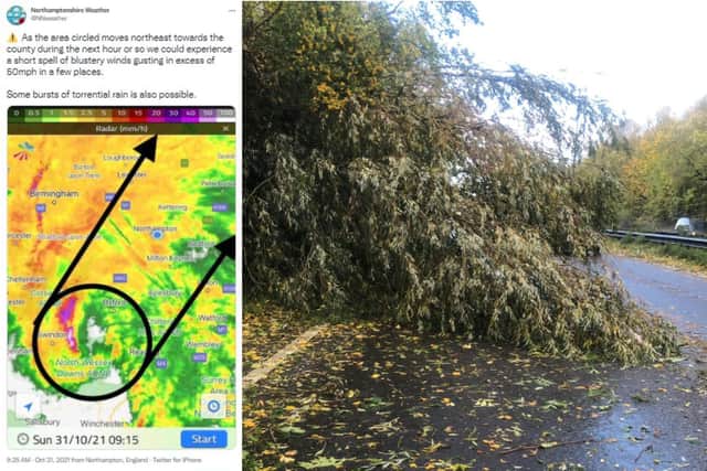 Forecasters @NNweather spotted the windy weather heading our way on Sunday morning