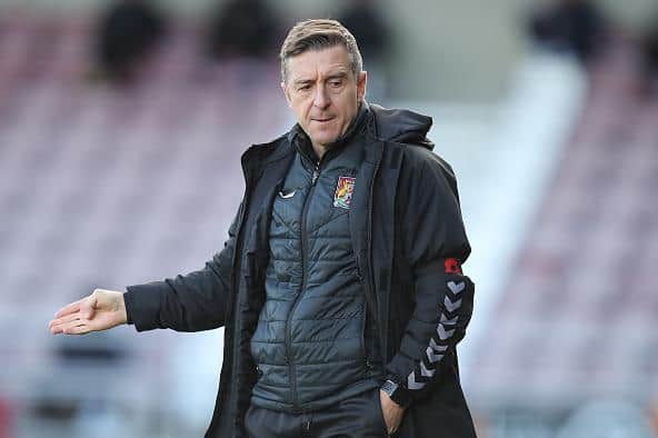 Cobblers boss Jon Brady