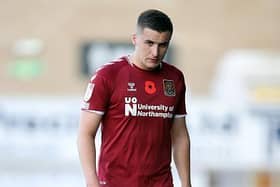 Aaron McGowan has been added to the Cobblers' injury list