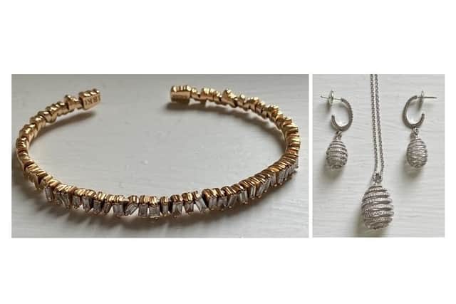 Two of the stolen items