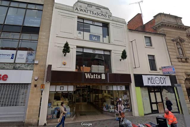 Police are investigating Friday's assault outside Watts furniture store in Abington Street