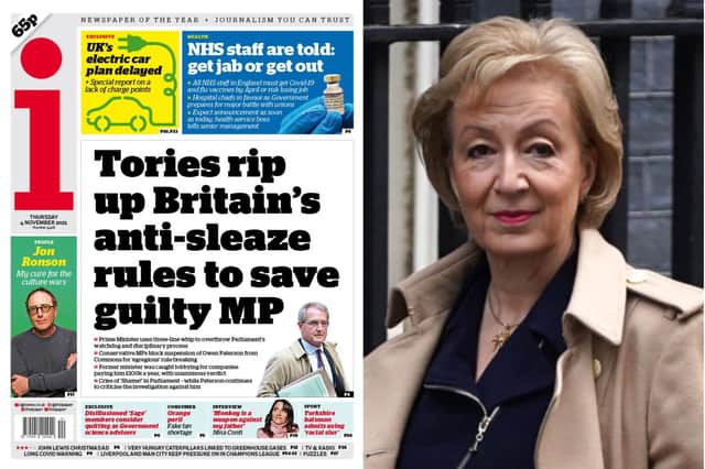 South Northants MP Andrea Leadsom proposed the controversial amendment and has stood by her decision despite criticism