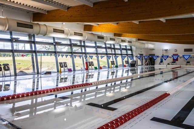 The pool at Moulton Leisure Centre. Photo: Kirsty Edmonds.
