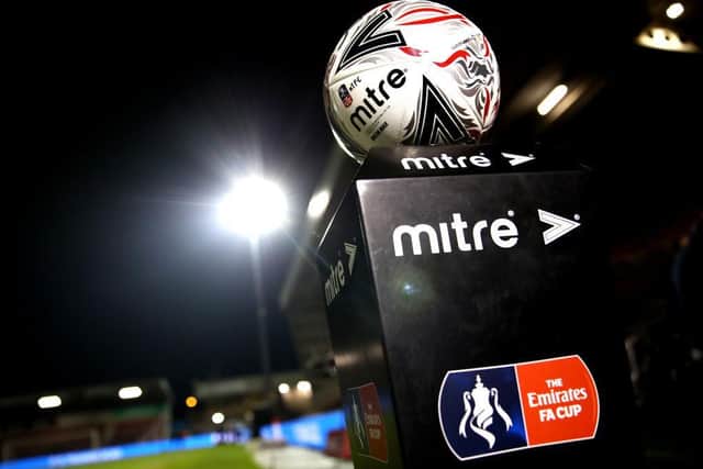 Second round ties will take place in early December.