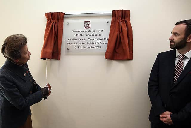 HRH the Princess Royal opens the second centre in 2018.