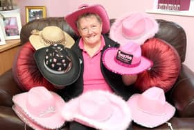 Glennis will be hanging up her hat after fundraising to improve facilities for people being treated for breast cancer