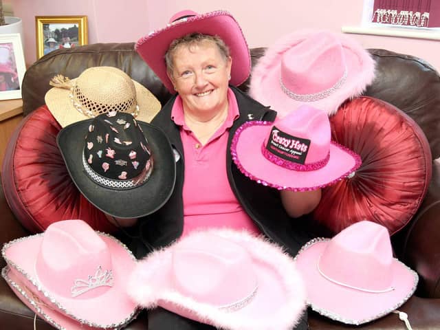 Glennis will be hanging up her hat after fundraising to improve facilities for people being treated for breast cancer