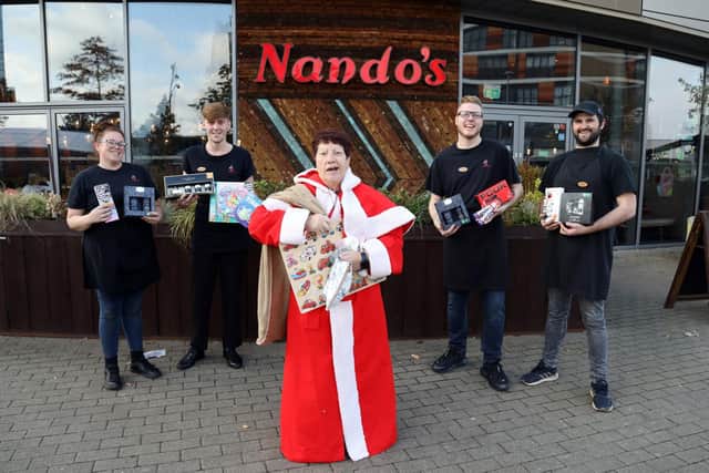 Mother Christmas with James Thomson, Callum O'Leary, Logan Kennedy and Gemma Smith