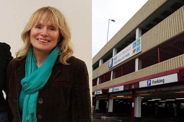 Julie Davenport successfully spearheaded the campaign for free parking in the town