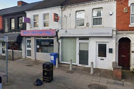 The former Saints Estate Agents could be converted into a sushi bar