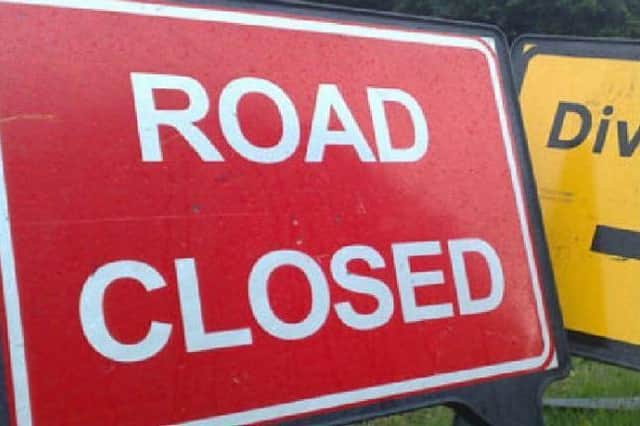 The A45 is shut following a crash between Northampton and Wellingborough on Thursday morning