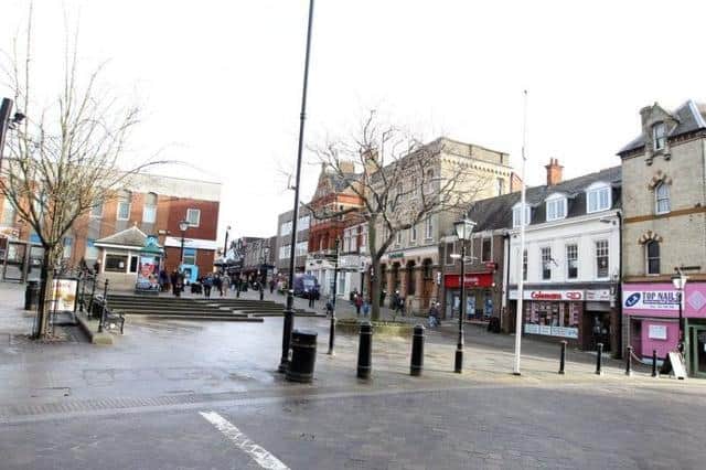 The order covers the entire town centre