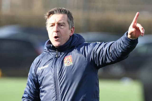 Cobblers boss Jon Brady