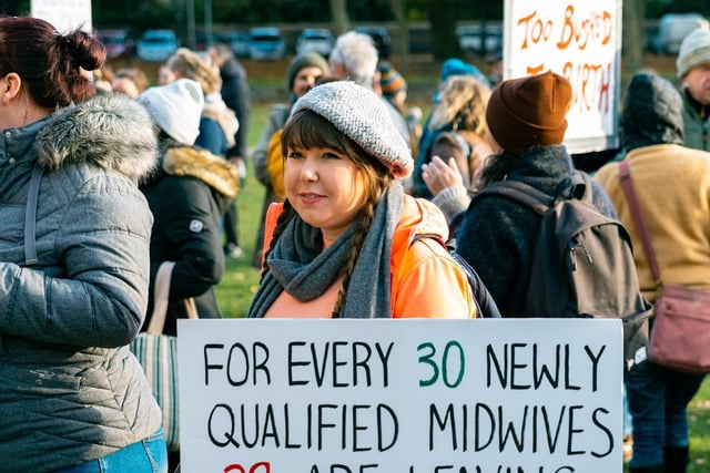 Ella Rudwick-Niewold, continued: "Many midwives leave the profession, or even graduate from uni and never start, due to these extreme staff shortages and us not being able to provide the care to women, birthing people, and their families that they deserve and that we'd like to, because there just isn't enough time in the day to get everything done."